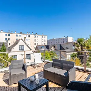 Teranga - Proche Chu Avec Grande Terrasse , Rennes France