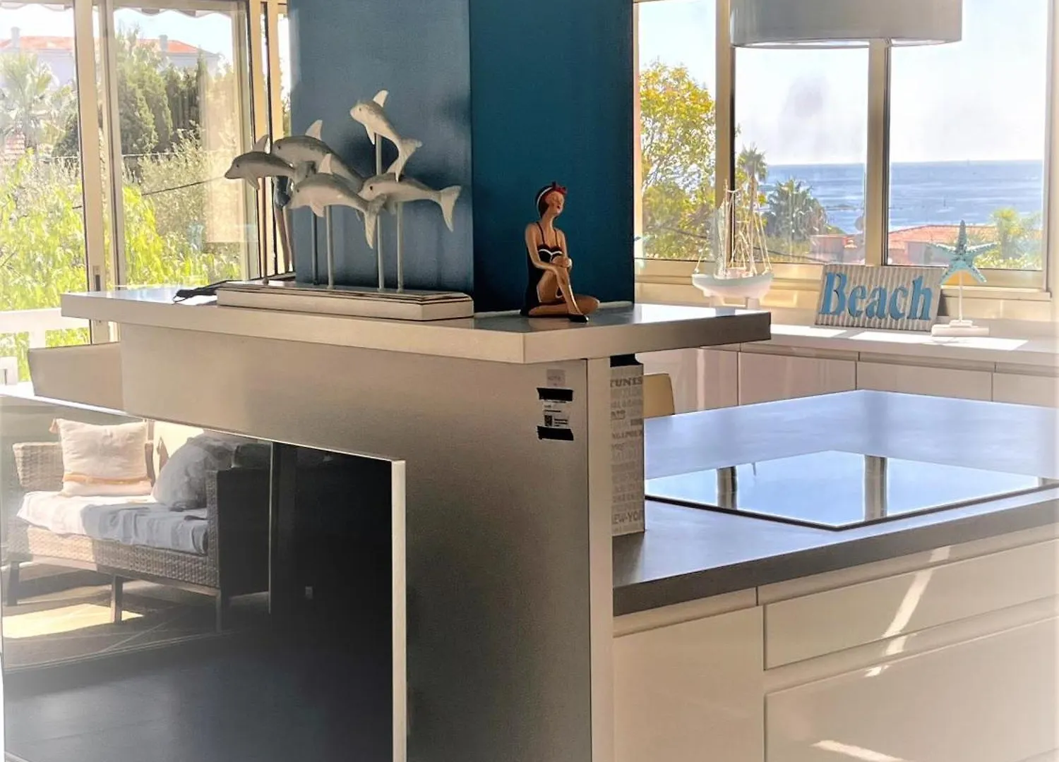 Appartement Splendide 3 Pieces Vue Mer Antibes